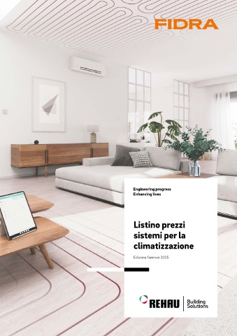 REHAU - Listino Sistemi per la Climatizzazione 2025